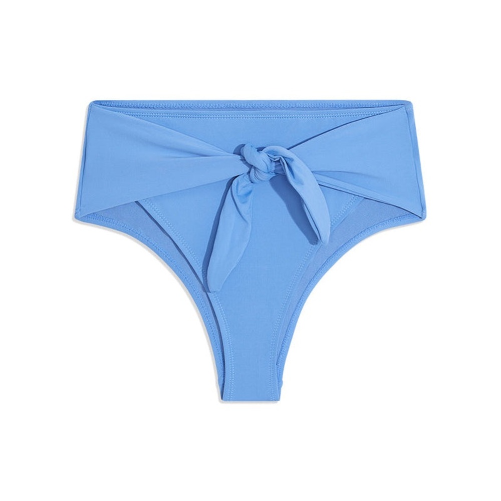 WeWoreWhat Riviera High Leg Bikini Bottom Medium NWOT